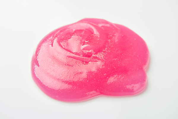 포토 JPG 스튜디오촬영 분홍색 놀이 사람없음 하이앵글 장난감 흰배경 고체 슬라임 국내포토 뷰포인트 컬러 백그라운드 실내 흰색 파일형식