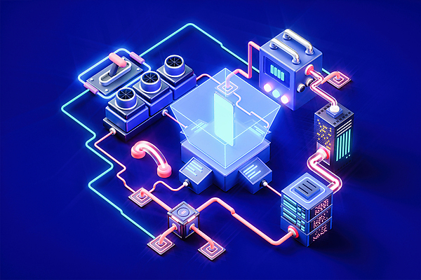 PSD 편집 편집이미지 공장 사람없음 스마트폰 3D 기계 연구실 남색 디지털합성 보안 아이소메트릭 환풍기 개인정보 데이터케이스 보관소 서버 연구소 로우폴리 편집소스 스토리지 마이데이터 편집3D 컬러 공업 정보기술 안전 핸드폰 스마트기기 장비 정보 저장 파일형식
