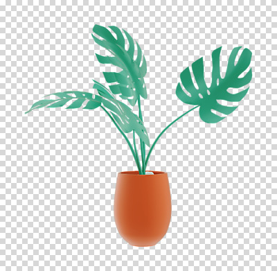 편집 편집이미지 화분 화초 누끼 사람없음 3D소스 3D 디지털합성 PNG 몬스테라 열대잎 편집소스 식물 잎 파일형식