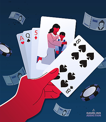 전신 손 여자 남자 어린이 지폐 일러스트 안기 들기 소년 상반신 성인 두명 신체부위 파란색 트럼프 범죄 포커칩 도박 무릎꿇기 오만원 중독 얼굴없음 중독자 도박중독 국내일러스트 AI파일 모자관계 아들 컬러 돈 가족 모션 엄마 사람 놀이용품 포커 파일형식 벡터