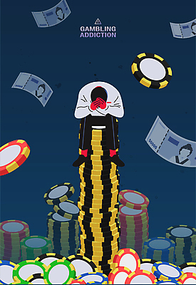 전신 남자 지폐 일러스트 허리숙이기 고개숙이기 한명 앉기 성인 파란색 쌓기 범죄 포커칩 도박 좌절 오만원 중독 웅크림 우울감 성인남자한명만 중독자 도박중독 국내일러스트 AI파일 1 감정 컬러 컨셉 돈 모션 숙이기 사람 포커 남자한명만 성인남자만 파일형식 벡터