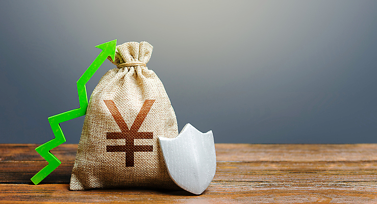 포토 JPG 해외이미지 화살표 컨셉 돈 회색배경 안전 사람없음 금융 경제 성장 돈자루 재산 엔 보호 보안 상승 방패 수입 해외포토 백그라운드 회색 파일형식 이미지허브