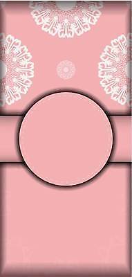 EPS 해외이미지 문양 분홍색 일러스트 프레임 사람없음 원형 화려 고급 빅토리아 카피스페이스 해외일러스트 도형 컬러 컨셉 공백 파일형식 벡터 이미지허브