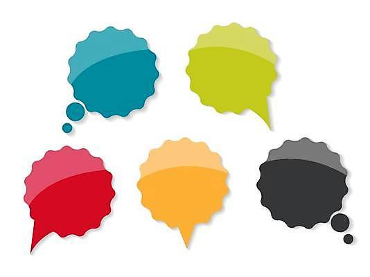 EPS 해외이미지 말풍선 일러스트 비즈니스 사람없음 해외일러스트 파일형식 벡터 이미지허브