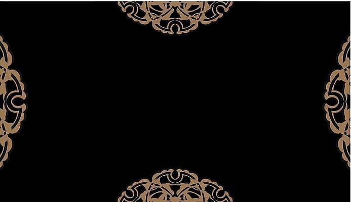 EPS 해외이미지 문양 백그라운드 일러스트 사람없음 검은색 금색 화려 고급 카피스페이스 해외일러스트 컬러 컨셉 공백 파일형식 벡터 이미지허브