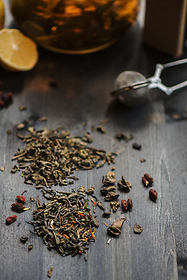 포토 JPG 해외이미지 티타임 근접촬영 사람없음 아웃포커스 레몬 찻잎 차거름망 해외포토 뷰포인트 과일 휴식 촬영기법 차_음료 파일형식 이미지허브