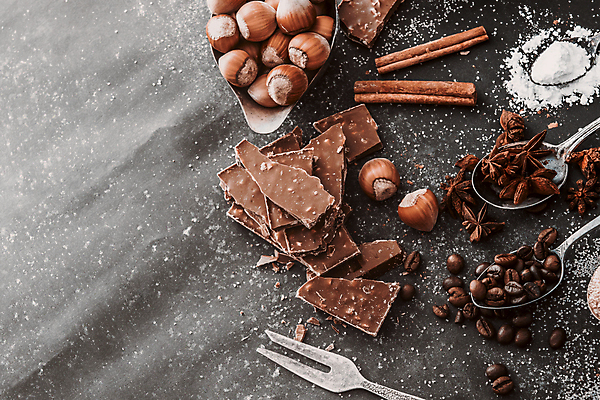 포토 JPG 해외이미지 포크 회색배경 디저트 사람없음 초콜릿 여러개 원두 달콤 설탕 코코아 시나몬스틱 팔각산 개암 해외포토 식기 열매 커피 음료 음식 다수 백그라운드 산 회색 맛 영덕 시나몬 파일형식 이미지허브