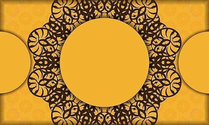 EPS 해외이미지 디자인 백그라운드 패턴 일러스트 사람없음 노란색 화려 해외일러스트 컬러 컨셉 무늬 파일형식 벡터 이미지허브