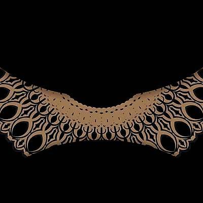 EPS 해외이미지 문양 백그라운드 일러스트 사람없음 검은색 금색 빈티지 화려 고급 복잡 해외일러스트 컬러 컨셉 파일형식 벡터 이미지허브