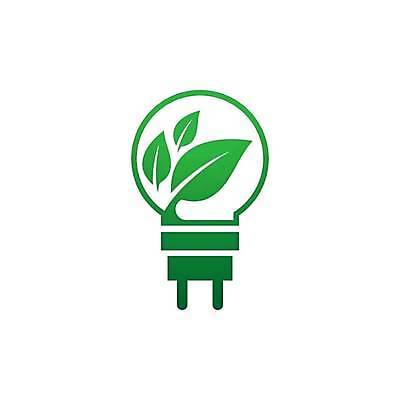 EPS 해외이미지 잎 일러스트 전구 사람없음 초록색 그린에너지 플러그 전기에너지 심볼 에코 친환경 해외일러스트 식물 컬러 환경 에너지 파일형식 벡터 이미지허브