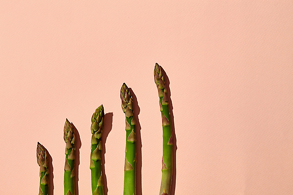 포토 JPG 해외이미지 사람없음 하이앵글 아스파라거스 분홍색배경 해외포토 뷰포인트 분홍색 백그라운드 채소 파일형식 이미지허브