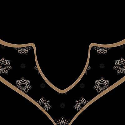 EPS 해외이미지 문양 백그라운드 패턴 일러스트 사람없음 검은색 금색 빈티지 화려 고급 해외일러스트 컬러 컨셉 무늬 파일형식 벡터 이미지허브