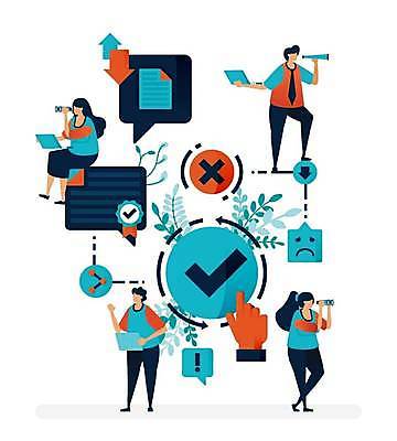 EPS 해외이미지 손 디자인 컨셉 십자가 스티커 일러스트 비즈니스 성공 흐름 최고 플랫 선택 투표 승낙 심볼 체크표시 확인 흔적 사인 옵션 서식 약속 심플 긍정 동의 방법 승인 증명서 체크리스트 해외일러스트 신체부위 선거 파일형식 벡터 이미지허브