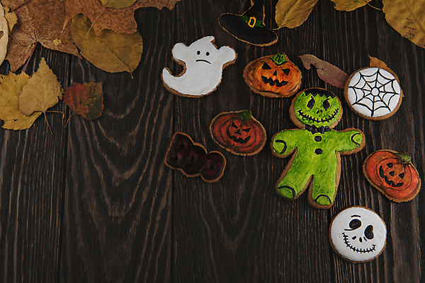 포토 JPG 해외이미지 탁자 디저트 사람없음 장식 파티 쿠키 할로윈 달콤 유령 박쥐 핸드메이드 호러 좀비 해외포토 음식 가구 포유류 이벤트 맛 공포 파일형식 이미지허브