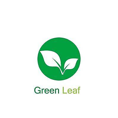 EPS 해외이미지 잎 일러스트 사람없음 초록색 원형 심볼 에코 친환경 해외일러스트 도형 식물 컬러 환경 파일형식 벡터 이미지허브