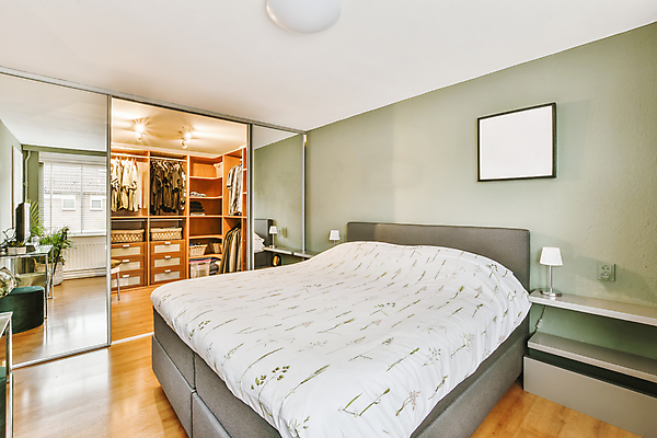 포토 JPG 해외이미지 실내 풍경 사람없음 내부 인테리어 침실 거울 침대 드레스룸 안락 해외포토 디자인 가구 컨셉 파일형식 이미지허브