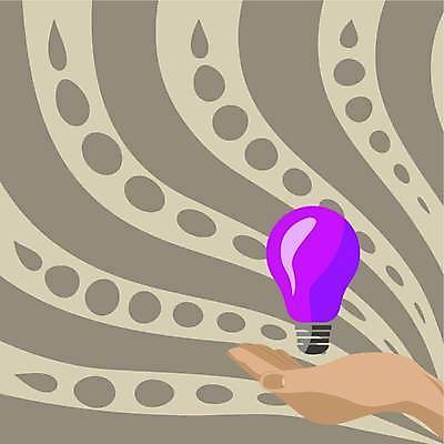 EPS 해외이미지 손 백그라운드 일러스트 프레임 신체부위 전구모양 카피스페이스 해외일러스트 모양 전구 사람 공백 파일형식 벡터 이미지허브