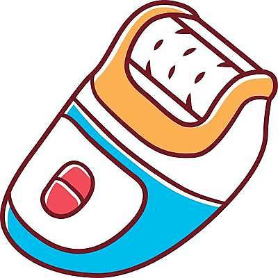 EPS 해외이미지 일러스트 사람없음 뷰티 피부관리 위생관리 제모 제모용품 제모기 해외일러스트 관리 위생용품 파일형식 벡터 이미지허브