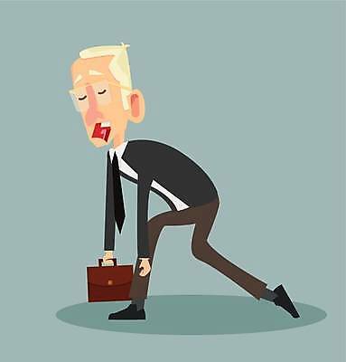 EPS 해외이미지 전신 남자 서류가방 일러스트 피곤 한명 들기 성인 걷기 비즈니스맨 성인남자한명만 안경낌 해외일러스트 1 안경 컨셉 가방 비즈니스 모션 사람 직장인 남자한명만 성인남자만 파일형식 벡터 이미지허브