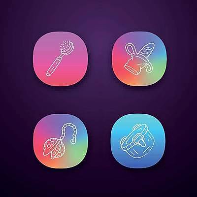 EPS 해외이미지 일러스트 주방용품 사람없음 컬러풀 재활용 채망 어플리케이션 그라데이션 티백 식기그릇 청소용솔 해외일러스트 그릇 컬러 생활용품 차_음료 청소도구 친환경 파일형식 벡터 이미지허브