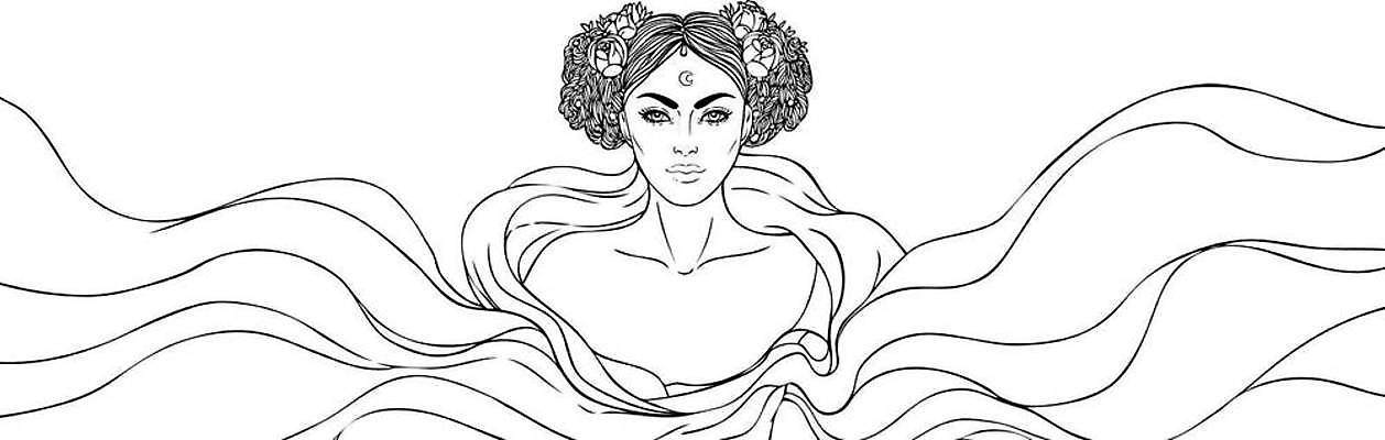 EPS 해외이미지 드레스 여자 종교 일러스트 동화 가면 사람 우주 검은색 꿈 낭만 수확 달 재산 야간 초승달 신비 달빛 그림 마녀 윤곽 점성술 신성 공상 마법 여왕 여신 해외일러스트 자연요소 옷 컬러 컨셉 농업 금융 파일형식 벡터 이미지허브