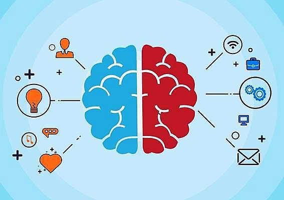 EPS 해외이미지 말풍선 일러스트 전구 아이디어 사람모양 건강 사람없음 파란색 건강관리 하트 원형 뇌 톱니바퀴 와이파이 해외일러스트 모양 도형 컬러 컨셉 관리 무선인터넷 파일형식 벡터 이미지허브