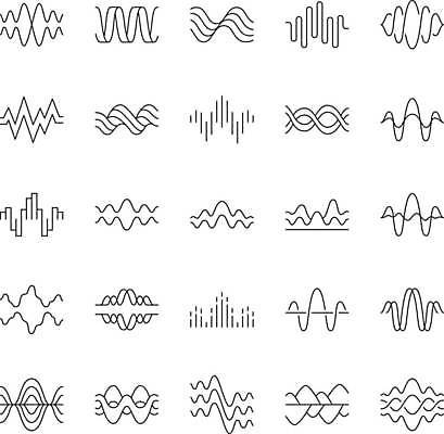 EPS 해외이미지 음악 일러스트 사람없음 소리 볼륨 스테레오 이퀄라이저 사운드웨이브 해외일러스트 문화예술 파일형식 벡터 이미지허브