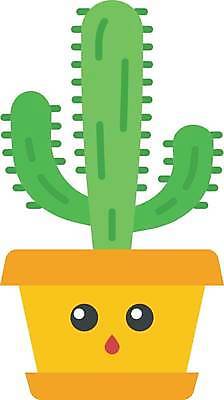 EPS 해외이미지 캐릭터 화분 일러스트 선인장 표정 사람없음 초록색 해외일러스트 일러캐릭터 식물 컬러 파일형식 벡터 이미지허브