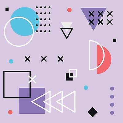 EPS 해외이미지 도형 선 백그라운드 패턴 일러스트 추상 사람없음 컬러풀 화려 기하학 엘리먼트 멤피스디자인 해외일러스트 디자인 컬러 컨셉 무늬 파일형식 벡터 이미지허브