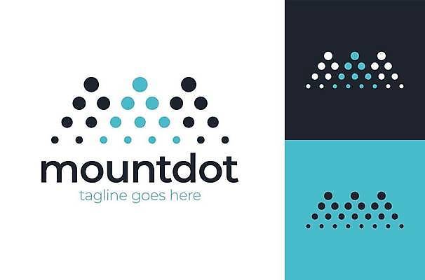 EPS 해외이미지 디자인 일러스트 비즈니스 사람없음 디지털 물방울무늬 심볼 심플 엘리먼트 브랜딩 해외일러스트 무늬 파일형식 벡터 이미지허브