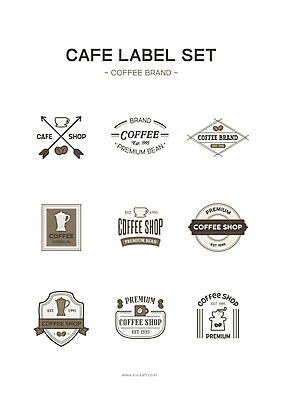 리본 커피 일러스트 화살 사람없음 세트 갈색 라벨 카페 머그컵 원두 원형 커피잔 커피포트 심볼 그라인더 마름모 직사각형 교차 방패모양 프리미엄 국내일러스트 AI파일 모양 도형 음료 컬러 주전자 잔 프레임 컵 상점 방패 커피용품 파일형식 벡터