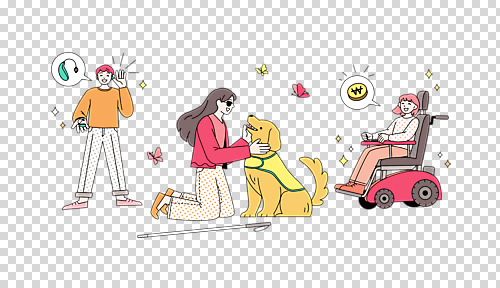 전신 편집 편집이미지 한마리 여자 남자 행복 나비 말풍선 함께함 웃음 들기 누끼 앉기 성인 세명 손들기 동전 물방울무늬 듣기 강아지 무릎꿇기 장애인 복지 휠체어 금화 PNG 보청기 시각장애인 안내견 성인만 전동스쿠터 쓰다듬기 청각장애인 편집소스 흰지팡이 지원금 장애인복지 1 감정 곤충 컨셉 돈 무늬 모션 지팡이 표정 사람 반려동물 스쿠터 황금 개 사회이슈 장애 지원 파일형식
