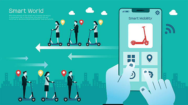 전신 손 여자 남자 화살표 일러스트 스마트라이프 서기 들기 여러명 성인 신체부위 스마트폰 터치 선택 어플리케이션 승차 스마트 와이파이 민트색 성인만 스마트모빌리티 공유경제 전동퀵보드 셰어링 국내일러스트 AI파일 라이프스타일 육상교통 컬러 다수 컨셉 모션 사람 경제 핸드폰 스마트기기 무선인터넷 퀵보드 파일형식 벡터 모빌리티