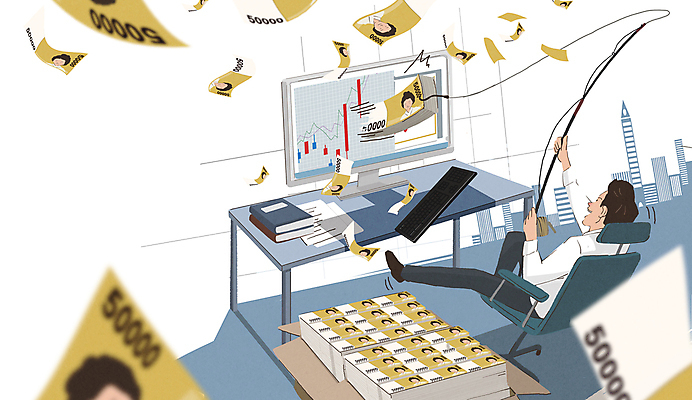 전신 PSD 남자 의자 일러스트 낚시 한명 들기 앉기 성인 건물 책 상자 모니터 직장인 비즈니스맨 낚싯대 돈다발 주식 재테크 책상 이익 수익 오만원 대박 주식거래 주식시장 주식투자 성인남자한명만 흩날리기 국내일러스트 직업 1 건축물 가구 지폐 돈 비즈니스 모션 레저 사람 금융 경제 컴퓨터 거래 낚시용품 투자 남자한명만 성인남자만 파일형식