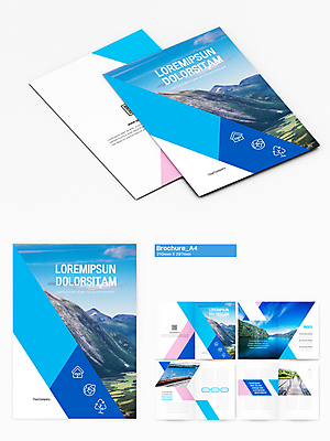 나무 구름 템플릿 지구 리플렛 자연 하늘 산 풍경 팜플렛 사람없음 파란색 강 새싹 산등성이 나무다리 QR코드 집모양 인디자인 INDD 이미지템플릿 자연요소 모양 식물 컬러 다리_건축물 생태계 파일형식