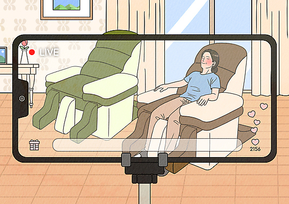 전신 PSD 여자 화분 액자 거실 일러스트 창문 탁자 모바일 한명 앉기 성인 선물상자 스마트폰 쇼핑 하트 커튼 만족 온라인쇼핑 모바일쇼핑 베이지색 성인여자한명만 안마의자 영상촬영 라이브커머스 국내일러스트 모양 1 감정 컬러 가구 의자 모션 선물 사람 핸드폰 스마트기기 상자 촬영 온라인 여자한명만 성인여자만 파일형식