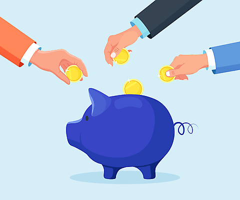 포토 JPG 해외이미지 손 들기 신체부위 금융 파란색 동전 저축 돼지저금통 넣기 적금 해외포토 컬러 돈 모션 사람 경제 저금통 파일형식 이미지허브