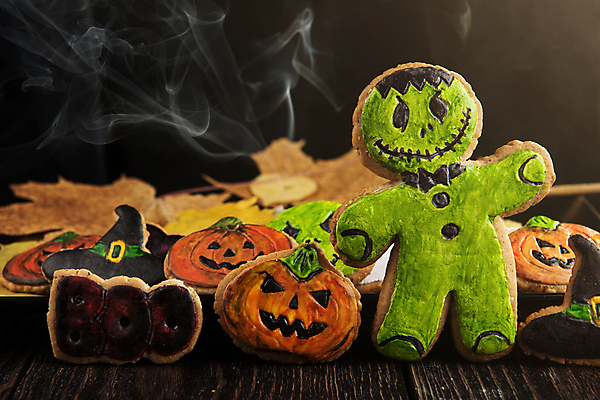 포토 JPG 해외이미지 탁자 디저트 사람없음 장식 파티 쿠키 할로윈 달콤 유령 거미 박쥐 잭오랜턴 핸드메이드 호러 좀비 해외포토 음식 가구 곤충 포유류 이벤트 맛 공포 파일형식 이미지허브