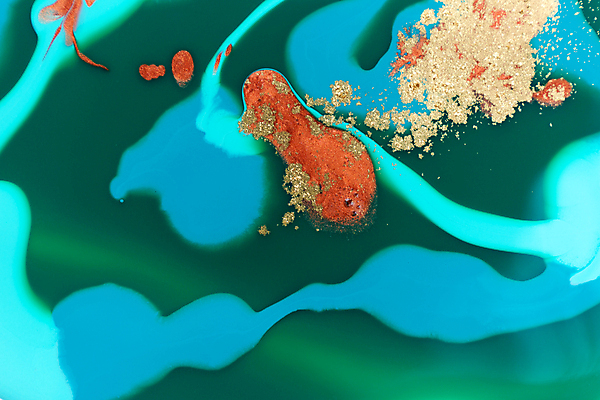 포토 JPG 해외이미지 물결 파도 백그라운드 패턴 추상 사람없음 초록색 파란색 페인트 흐름 액체 인쇄 질감 형광등 정맥 강렬 해외포토 바다 컬러 컨셉 무늬 전등 혈관 파일형식 이미지허브