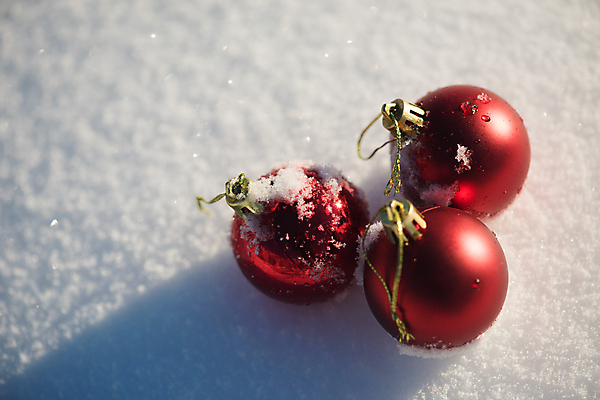 포토 JPG 해외이미지 주간 크리스마스장식 겨울 사람없음 야외 눈 세개 오너먼트 해외포토 자연요소 계절 크리스마스 날씨 3 파일형식 이미지허브
