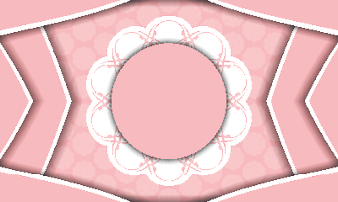 포토 JPG 해외이미지 문양 분홍색 프레임 사람없음 원형 화려 고급 빅토리아 카피스페이스 해외일러스트 도형 컬러 컨셉 공백 파일형식 이미지허브