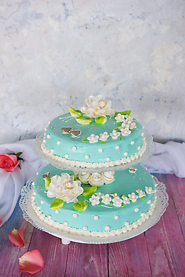 포토 JPG 해외이미지 꽃잎 꽃 결혼 사람없음 장식 케이크 웨딩케이크 민트색 해외포토 식물 컬러 디저트 이벤트 파일형식 이미지허브