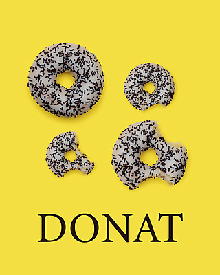 포토 JPG 해외이미지 디저트 사람없음 도넛 달콤 노란배경 해외포토 음식 백그라운드 노란색 맛 파일형식 이미지허브