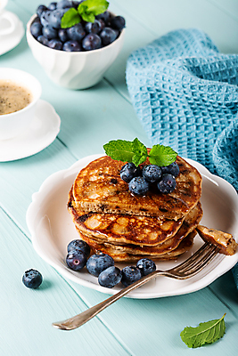 포토 JPG 해외이미지 음식 사람없음 아침식사 블루베리 팬케이크 해외포토 과일 케이크 식사 파일형식 이미지허브