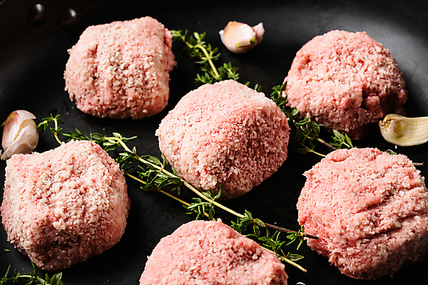 포토 JPG 해외이미지 식재료 마늘 생고기 사람없음 미트볼 허브 날것 패티 다진고기 해외포토 식물 음식 채소 육류 파일형식 이미지허브