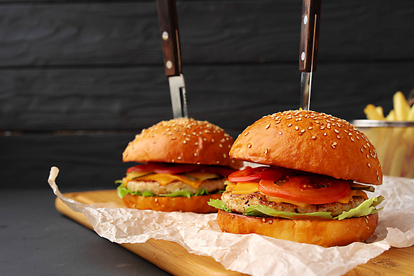 포토 JPG 해외이미지 패스트푸드 사람없음 감자튀김 햄버거 해외포토 감자 튀김 인스턴트 파일형식 이미지허브