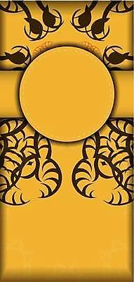 EPS 해외이미지 디자인 백그라운드 패턴 일러스트 사람없음 노란색 화려 해외일러스트 컬러 컨셉 무늬 파일형식 벡터 이미지허브