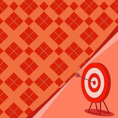 EPS 해외이미지 백그라운드 일러스트 프레임 사람없음 다트판 다트핀 카피스페이스 해외일러스트 공백 다트 파일형식 벡터 이미지허브