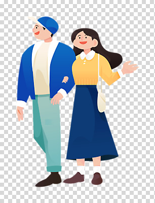 전신 편집 편집이미지 모자 커플 여자 남자 가방 데이트 서기 누끼 성인 두명 손들기 팔짱 산책 PNG 성인만 편집소스 잡화 관계 모션 휴식 사람 파일형식
