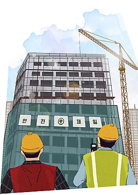 PSD 남자 건축 일러스트 노동자 건설업 공사 들기 상반신 성인 두명 건물 건설현장 올려보기 지시 안전모 무전기 타워크레인 안전제일 감독관 공사인부 무전 안전조끼 재개발 성인남자만 안전망 건설근로자 국내일러스트 직업 건축물 산업 통신 모션 무선통신 사람 헬멧 안전장비 기중기 남자만 성인만 파일형식